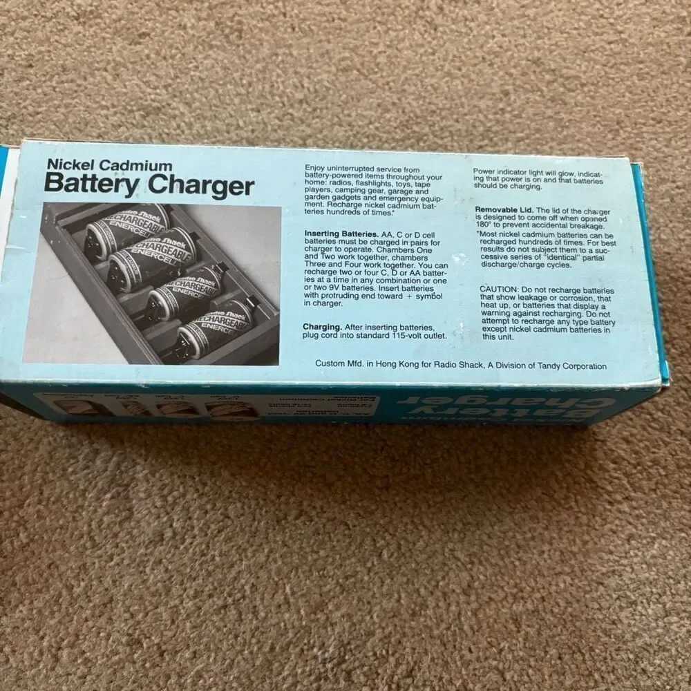 Archer Nickel Cadmium Battery Charger No. 23-132